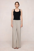26SS ALICIA PANT - GREIGE
