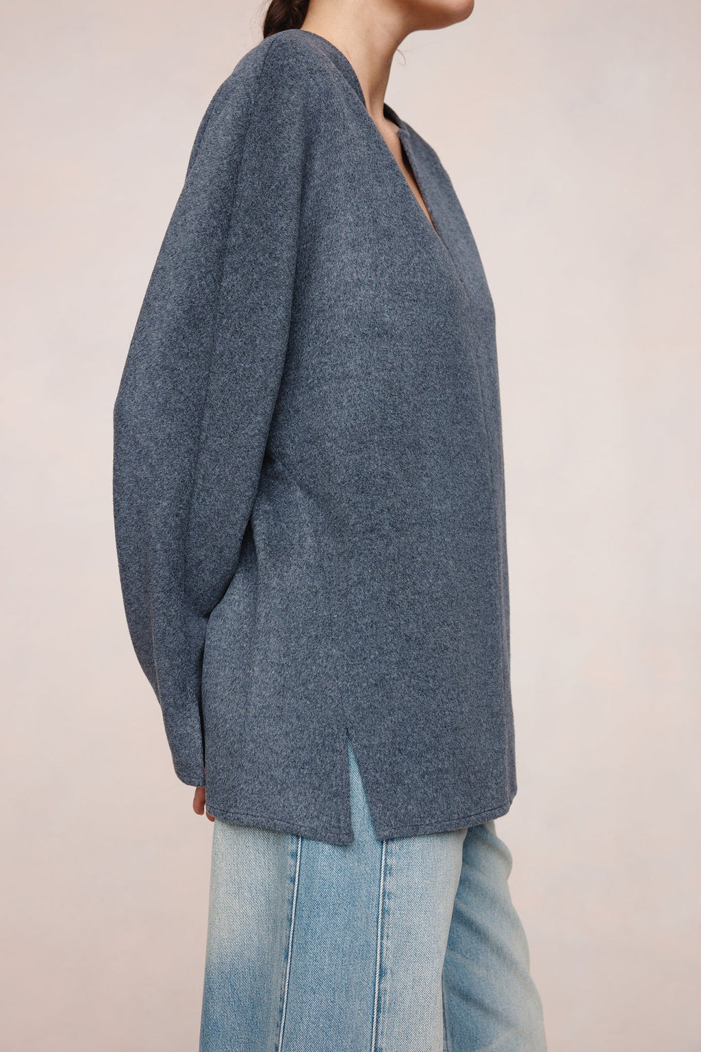 26SS ANAH TOP - CHARCOAL