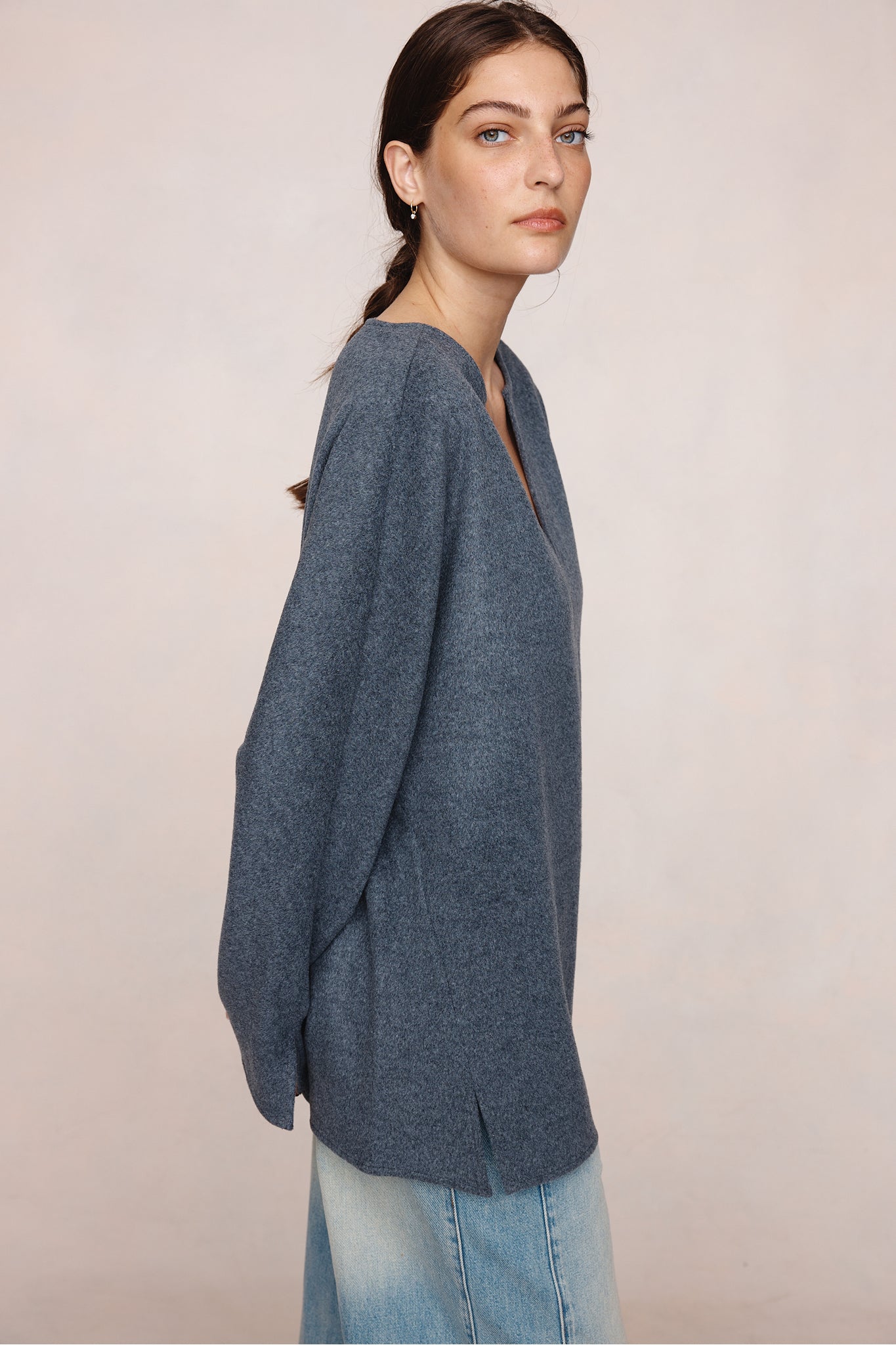 26SS ANAH TOP - CHARCOAL