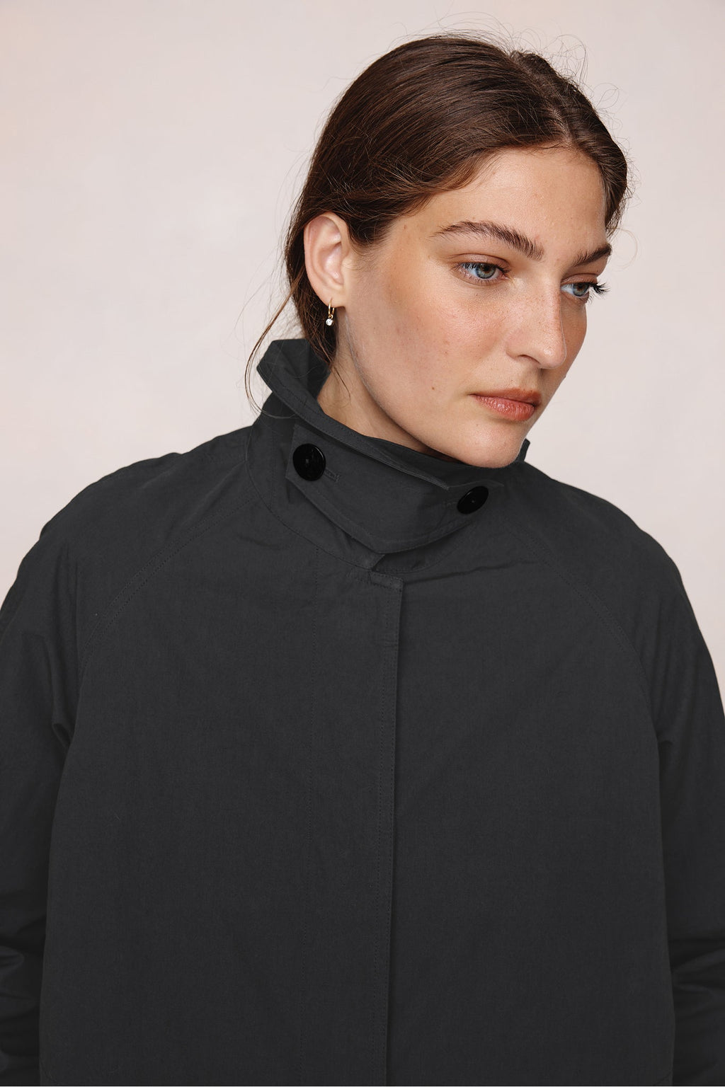 26SS ANGELO COAT - BLACK