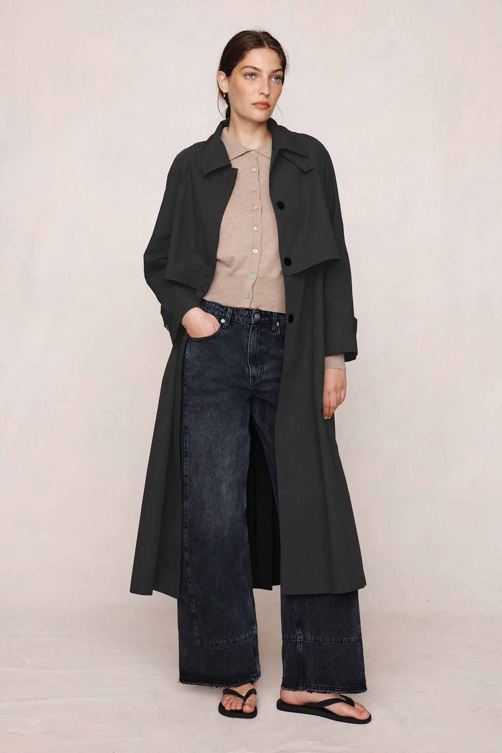 26SS ANGELO COAT - BLACK