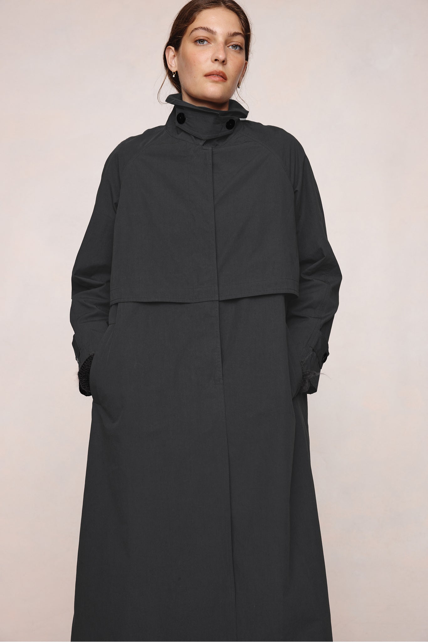 26SS ANGELO COAT - BLACK