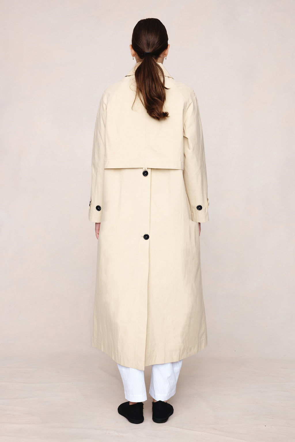 26SS ANGELO COAT - PUTTY