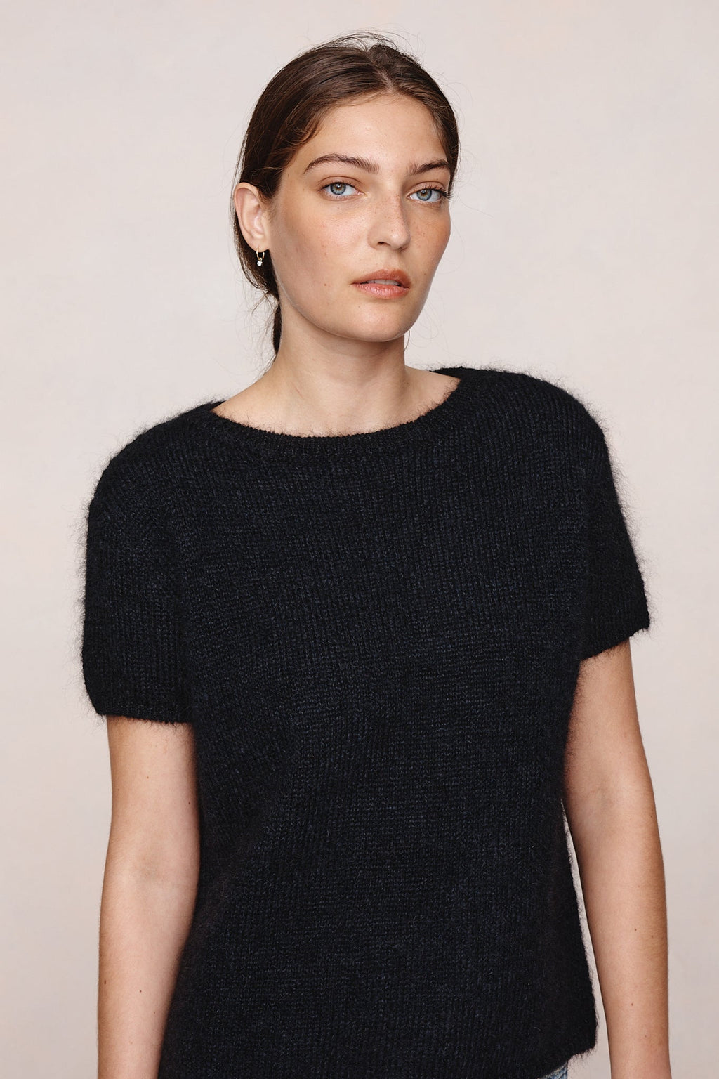 26SS ASTER TOP - BLACK