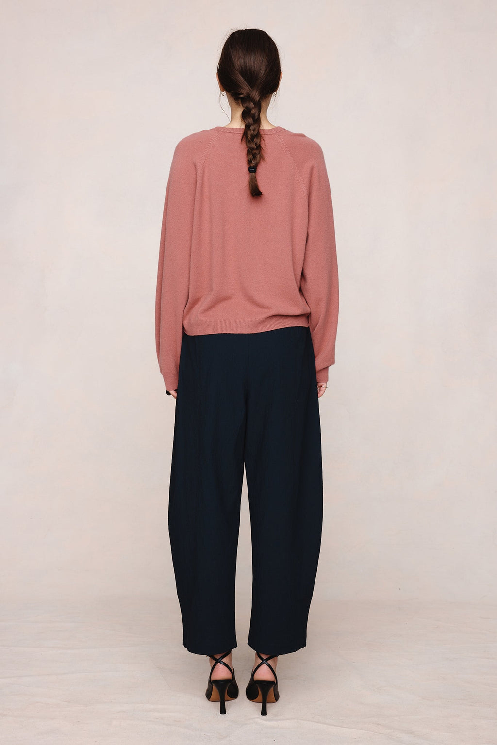 26SS BABETTE CARDIGAN - ROSEWOOD