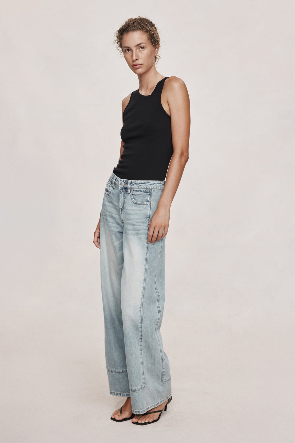 26SS BORDER JEAN - FADED BLUE
