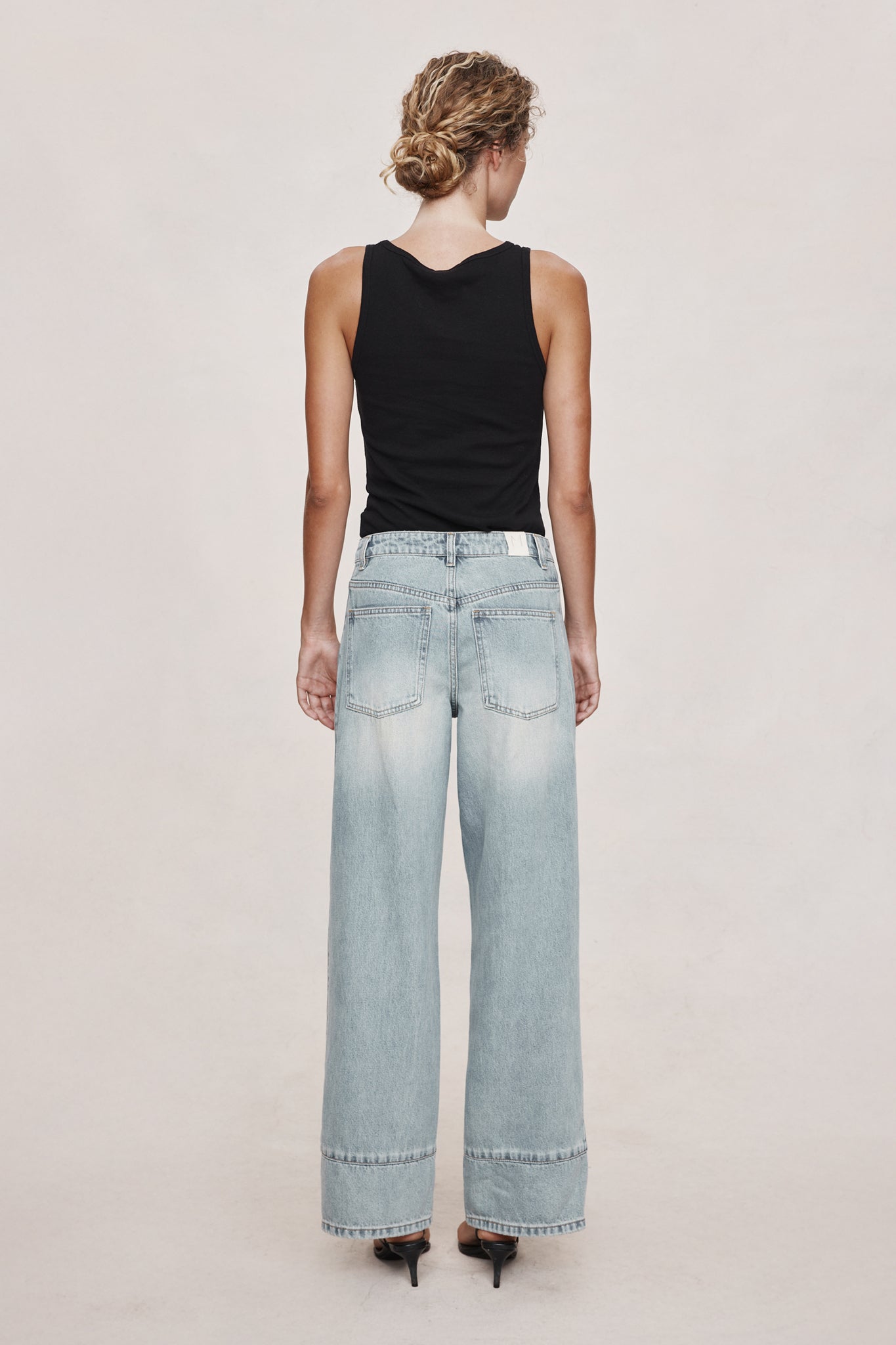 26SS BORDER JEAN - FADED BLUE