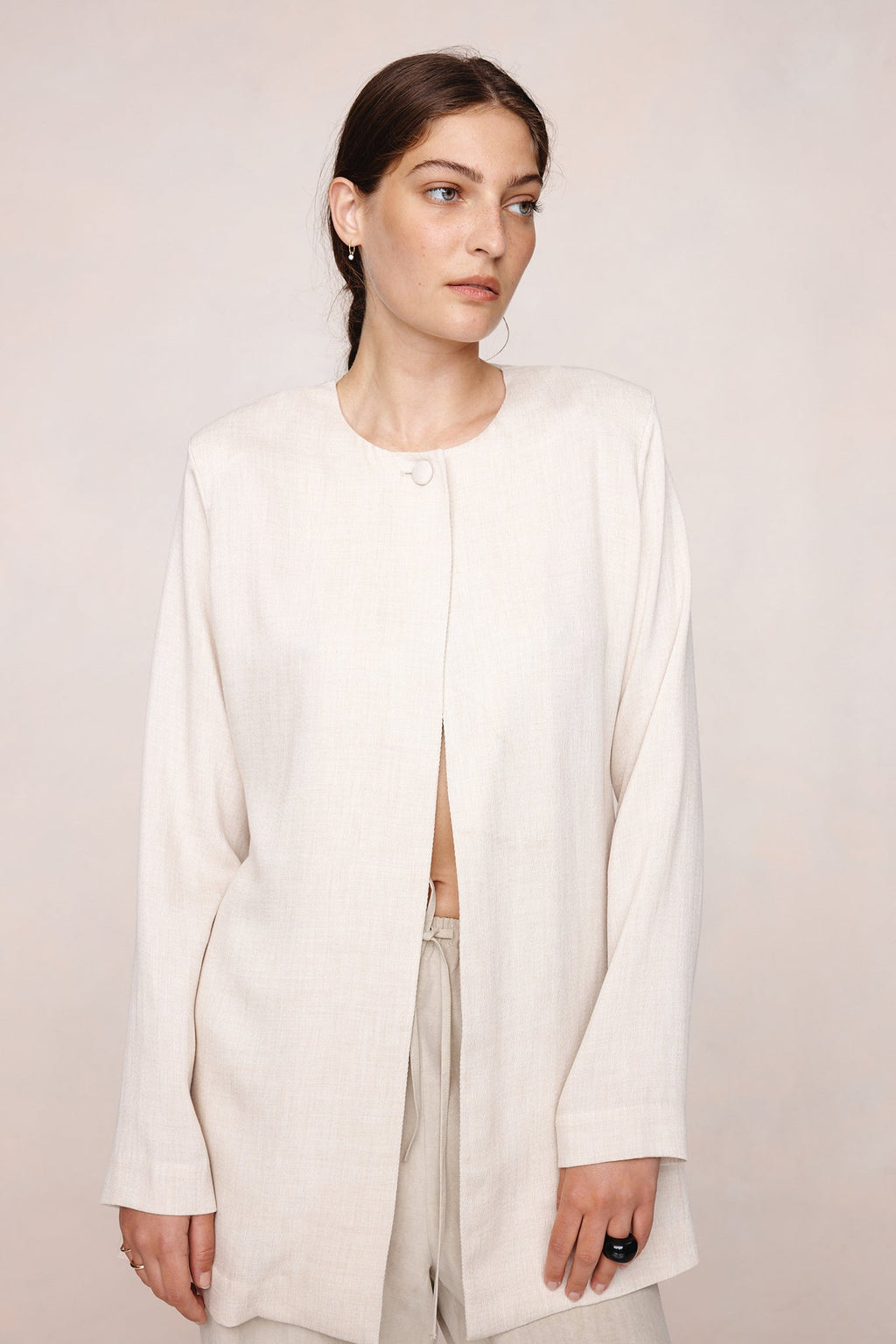 26SS CIPRIANA JACKET - BUFF