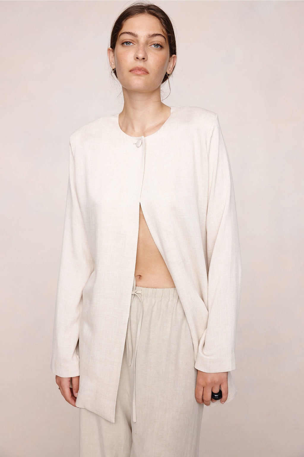 26SS CIPRIANA JACKET - BUFF