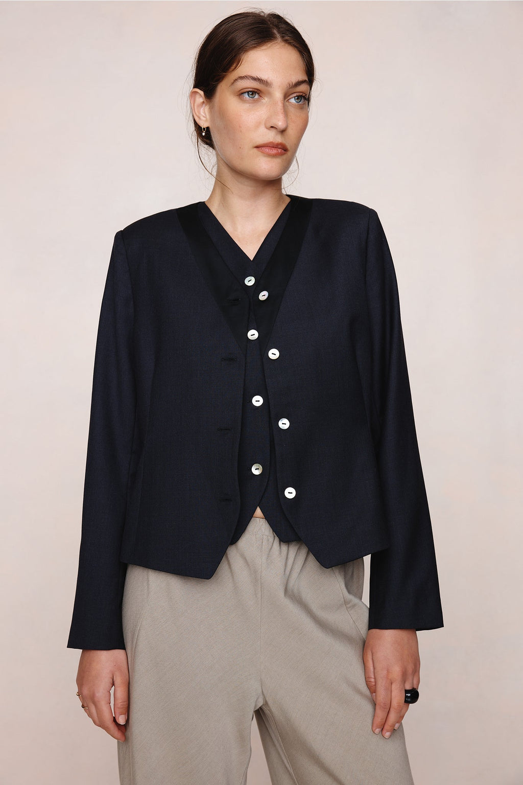 26SS CORRIN JACKET - BLACK