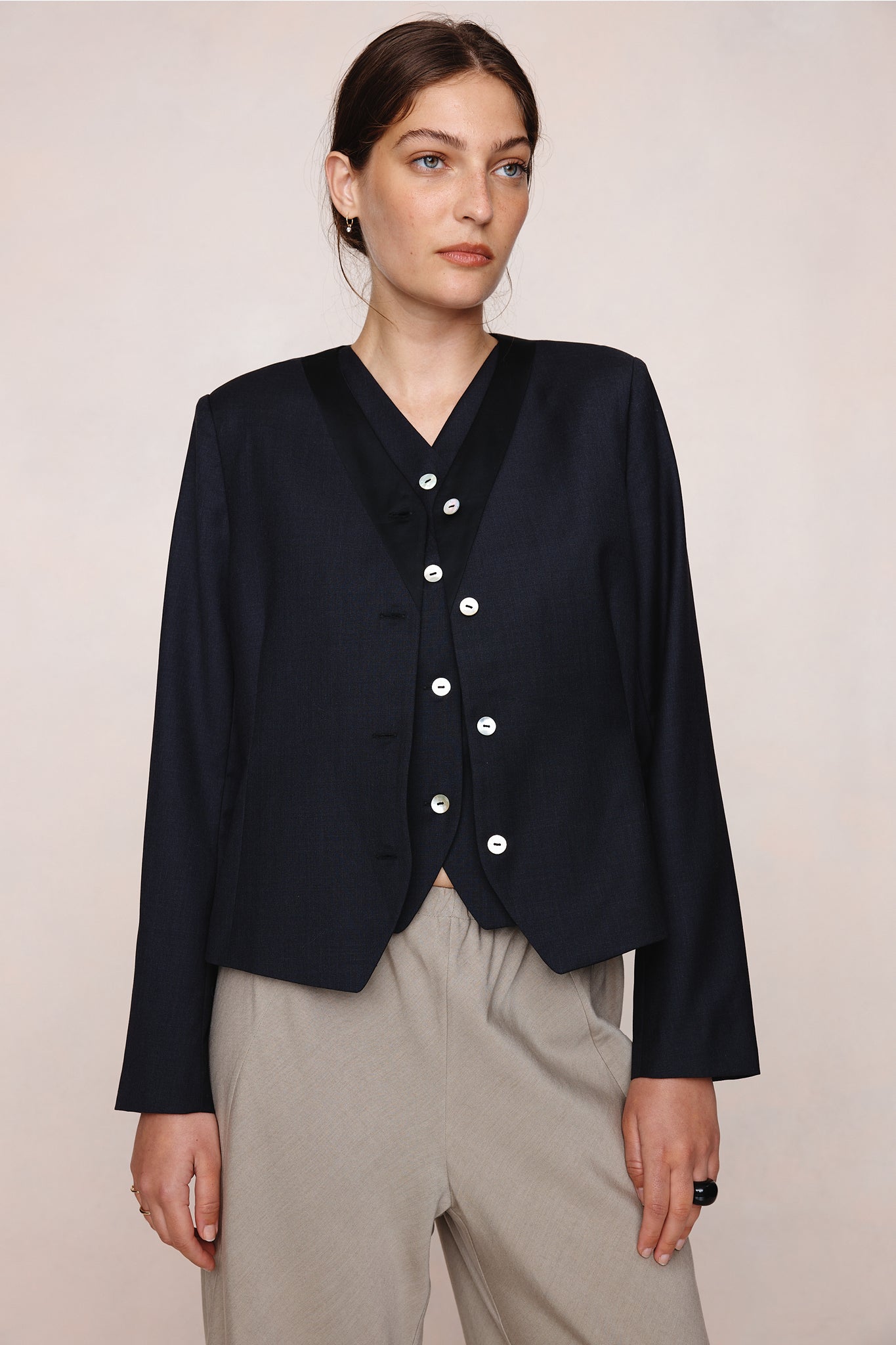 26SS CORRIN JACKET - BLACK
