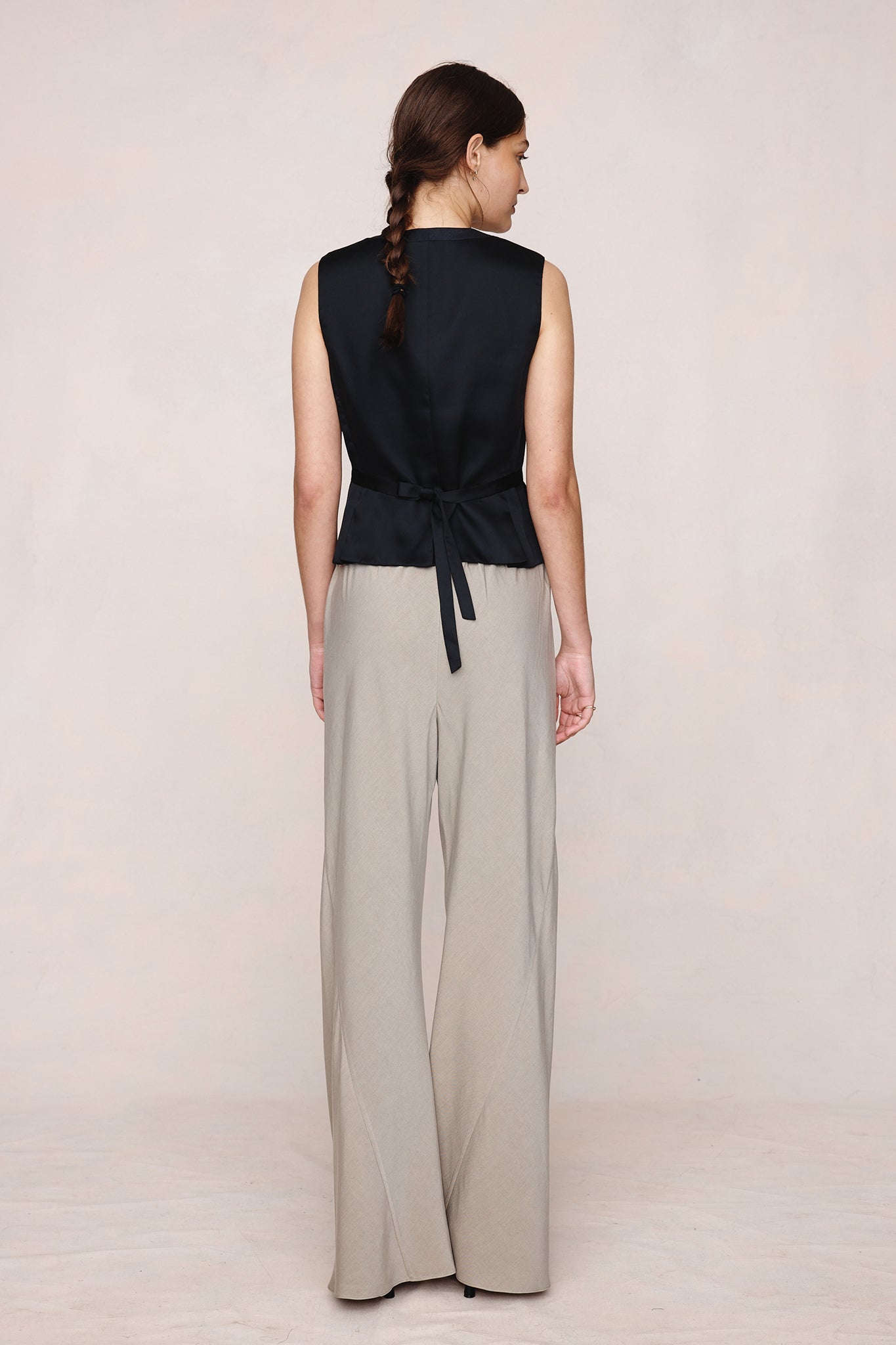 26SS CORRIN VEST - BLACK