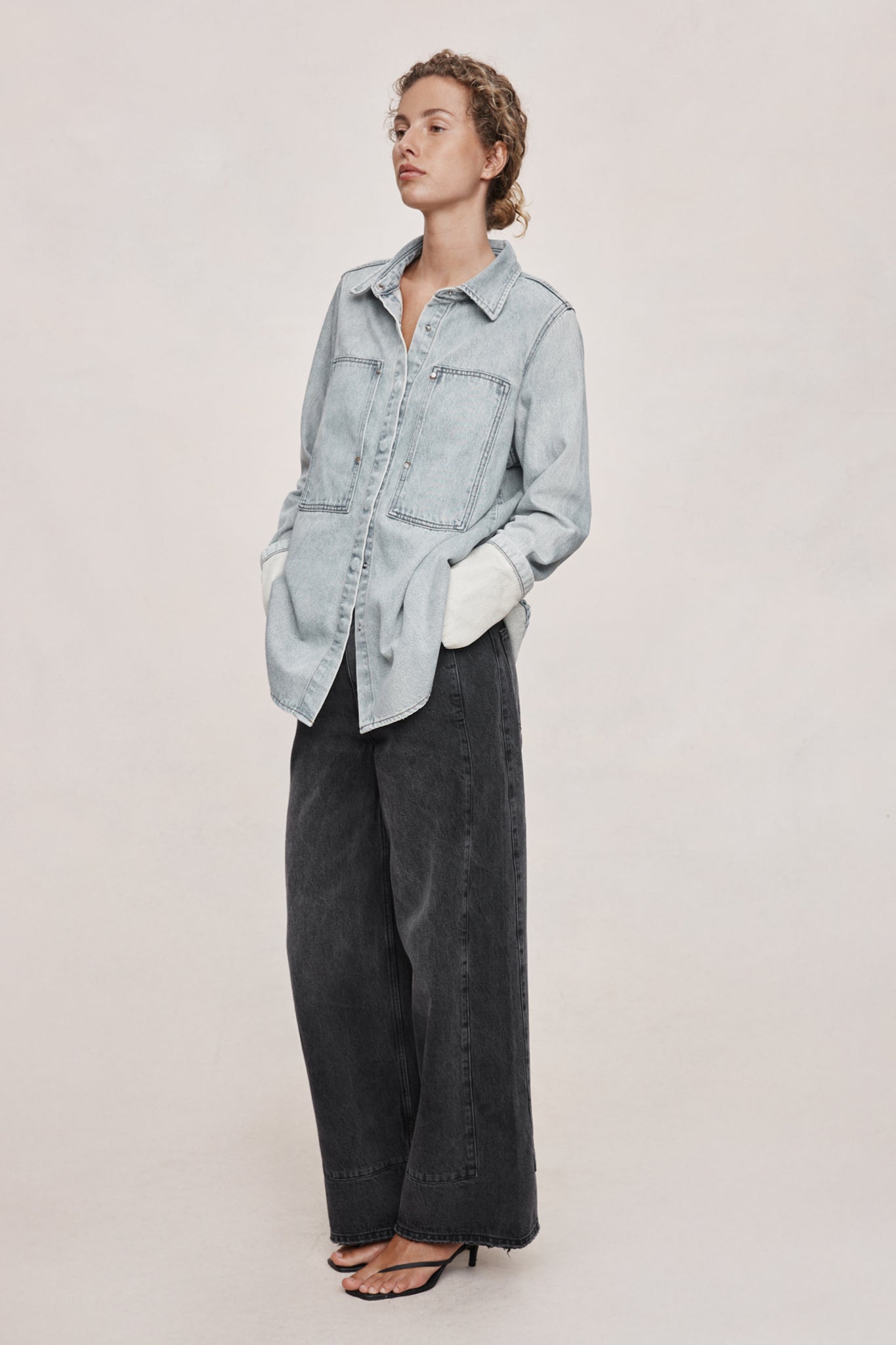 26SS CROSTA SHIRT - FADED BLUE