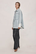 26SS CROSTA SHIRT - FADED BLUE