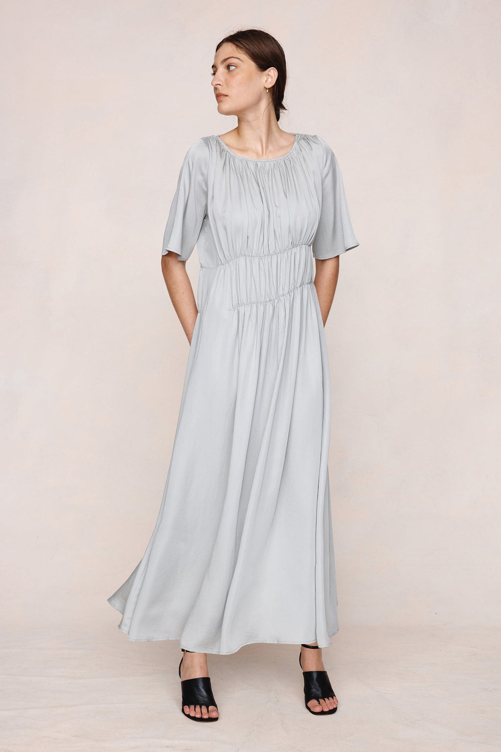 26SS DIETER DRESS - SILVER