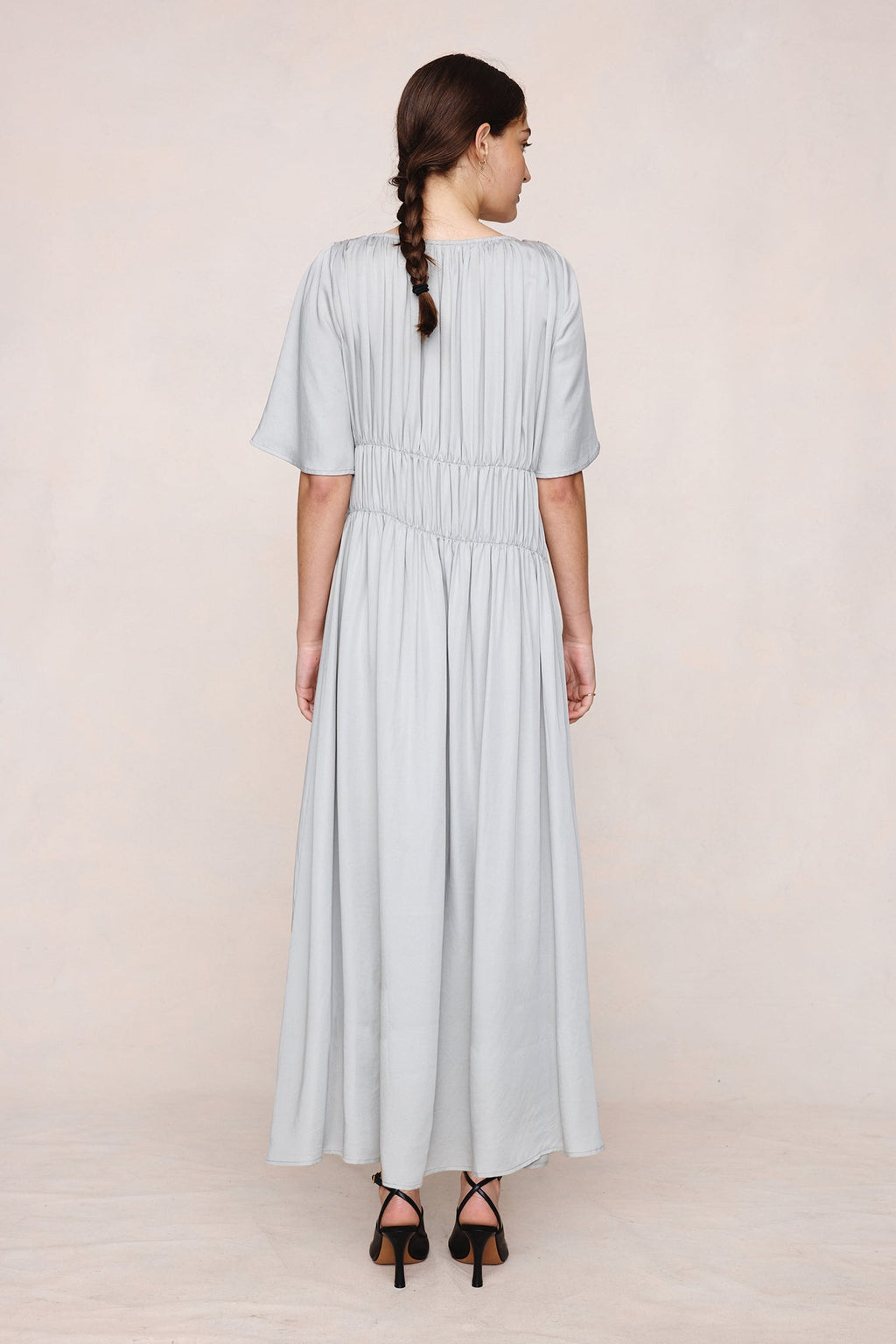 26SS DIETER DRESS - SILVER