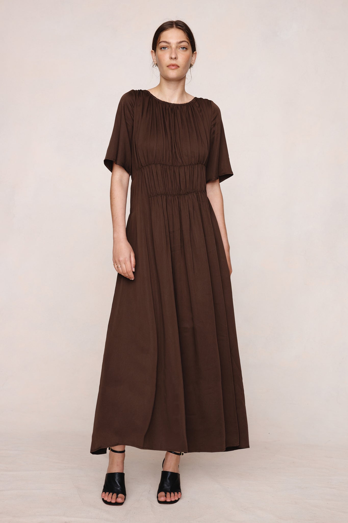26SS DIETER DRESS  - TAPENADE