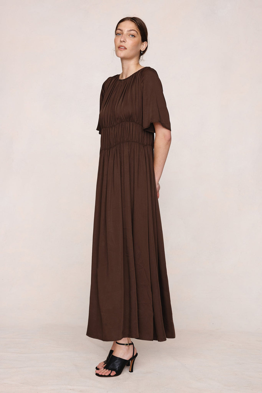 26SS DIETER DRESS  - TAPENADE