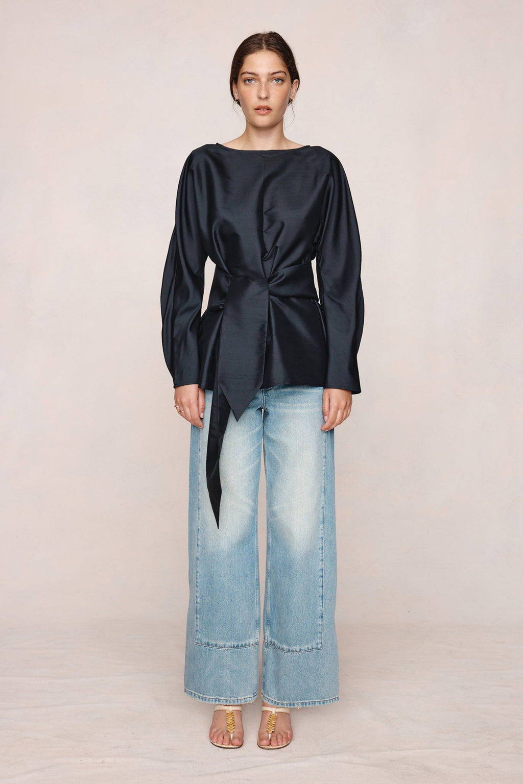 26SS EAMES TOP - BLACK