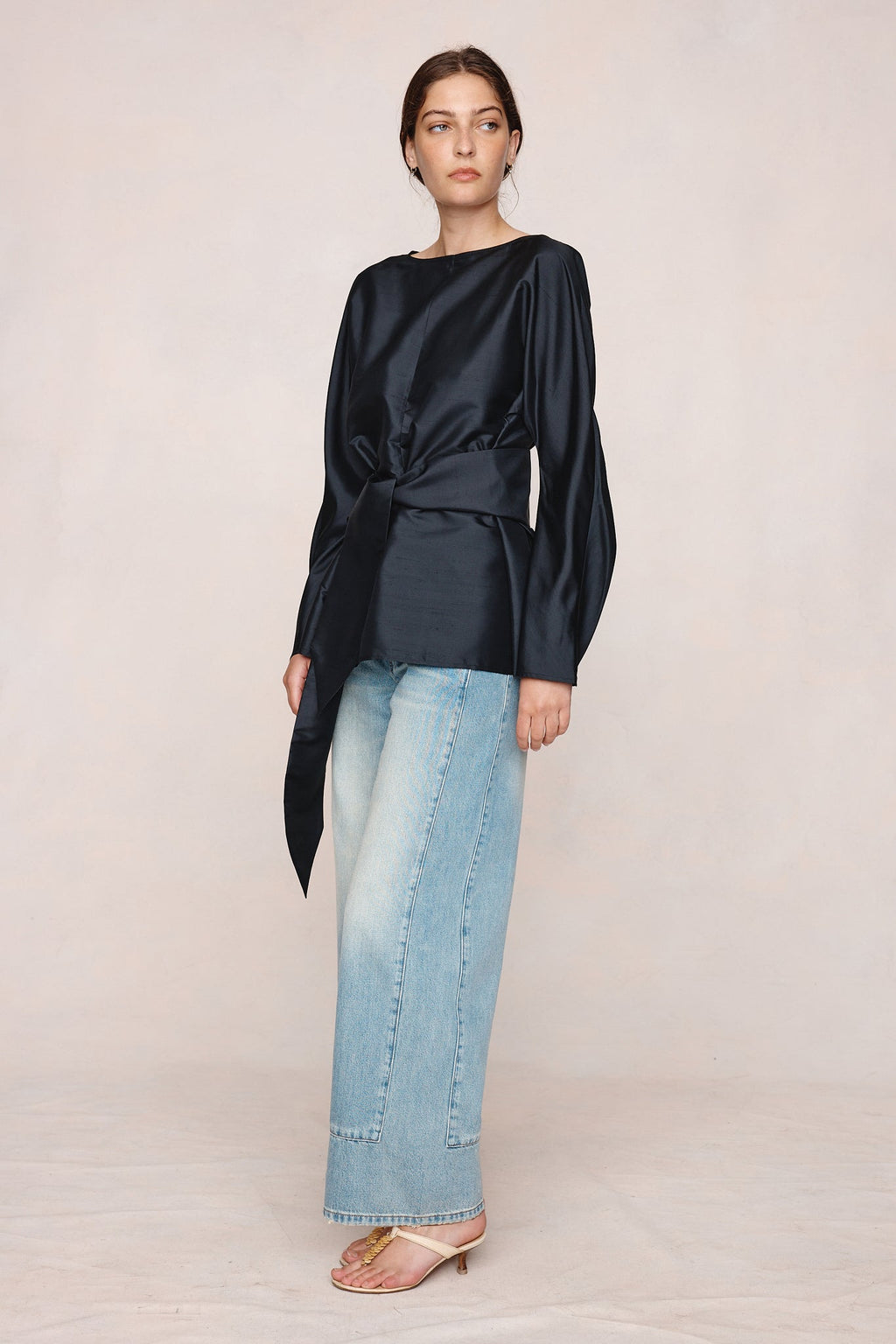 26SS EAMES TOP - BLACK