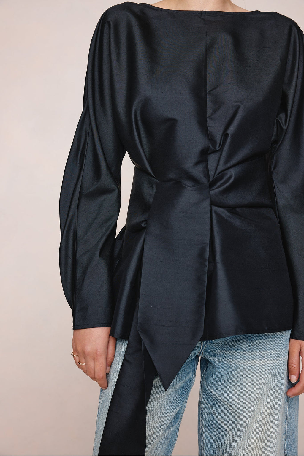 26SS EAMES TOP - BLACK