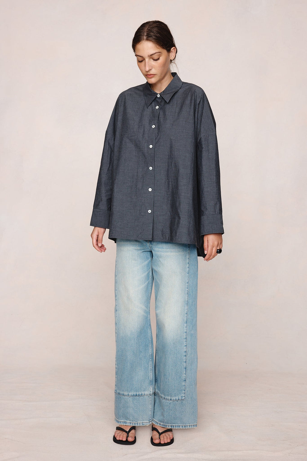 26SS EDIE SHIRT - CHARCOAL