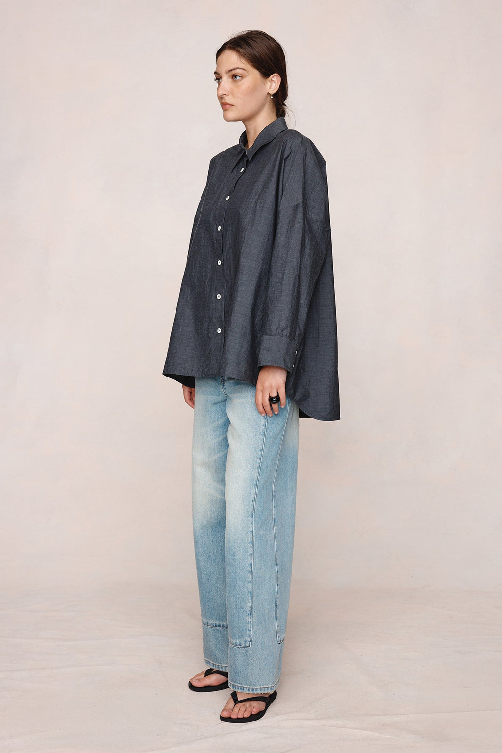 26SS EDIE SHIRT - CHARCOAL