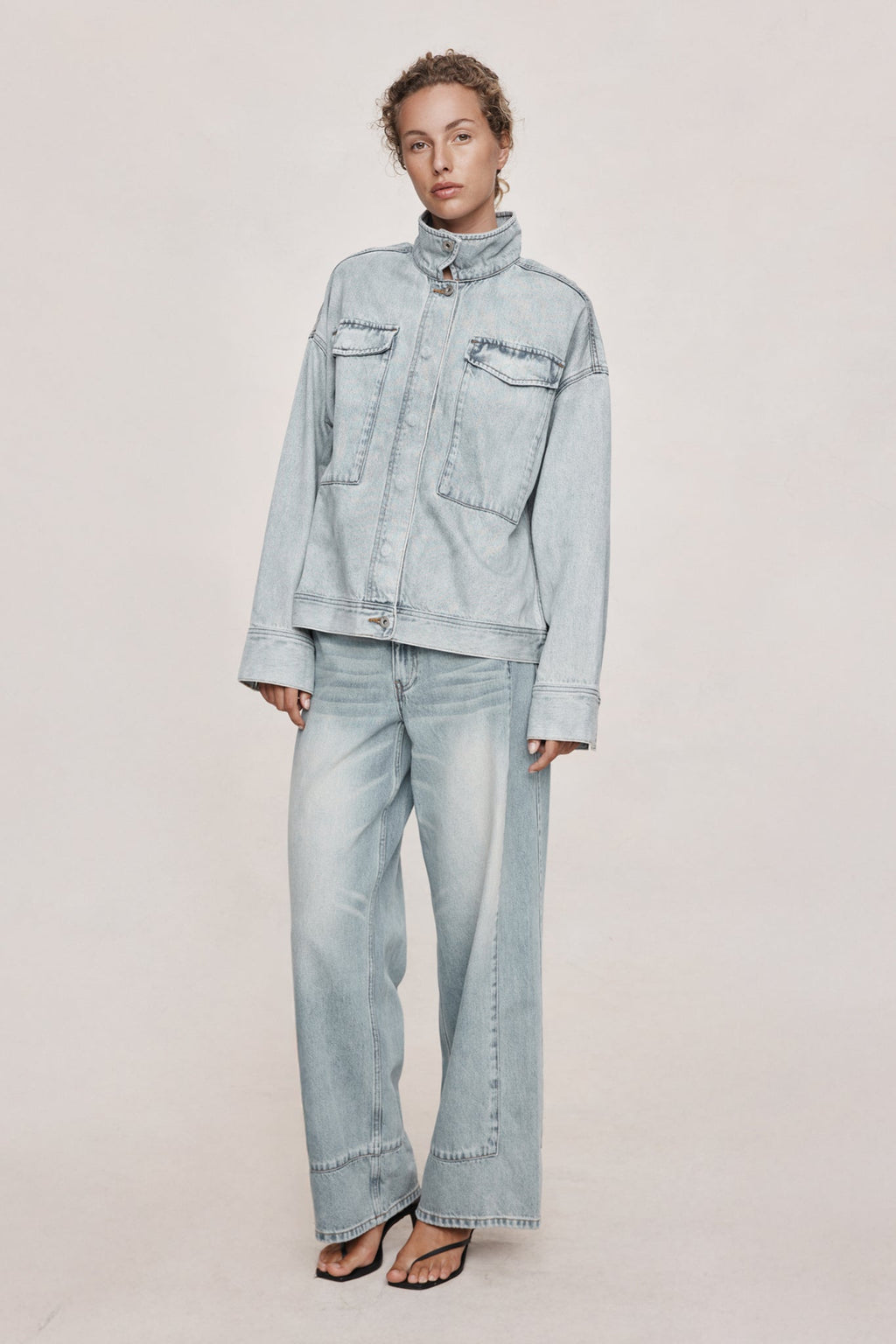 26SS FARRIN JACKET - FADED BLUE