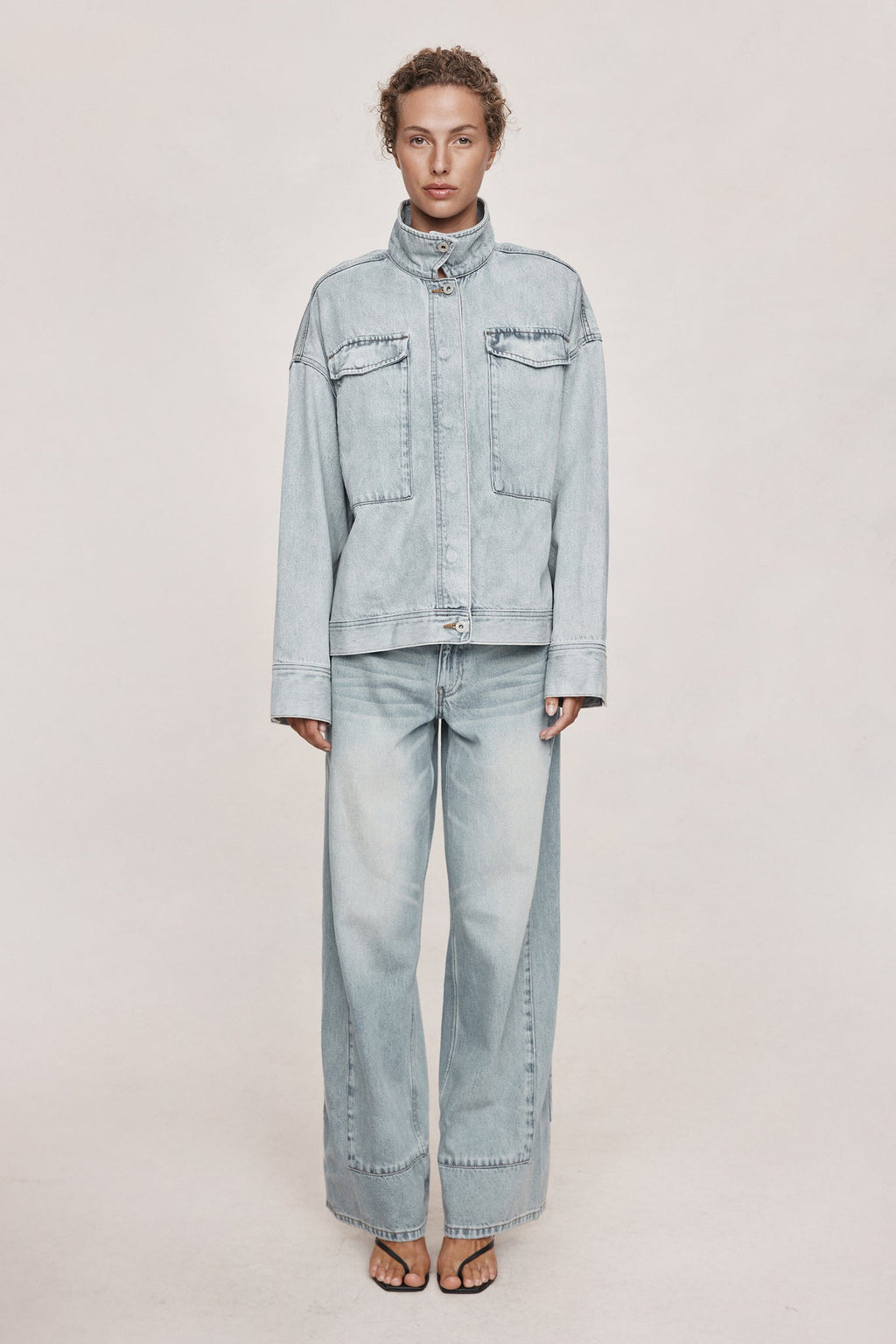 26SS FARRIN JACKET - FADED BLUE