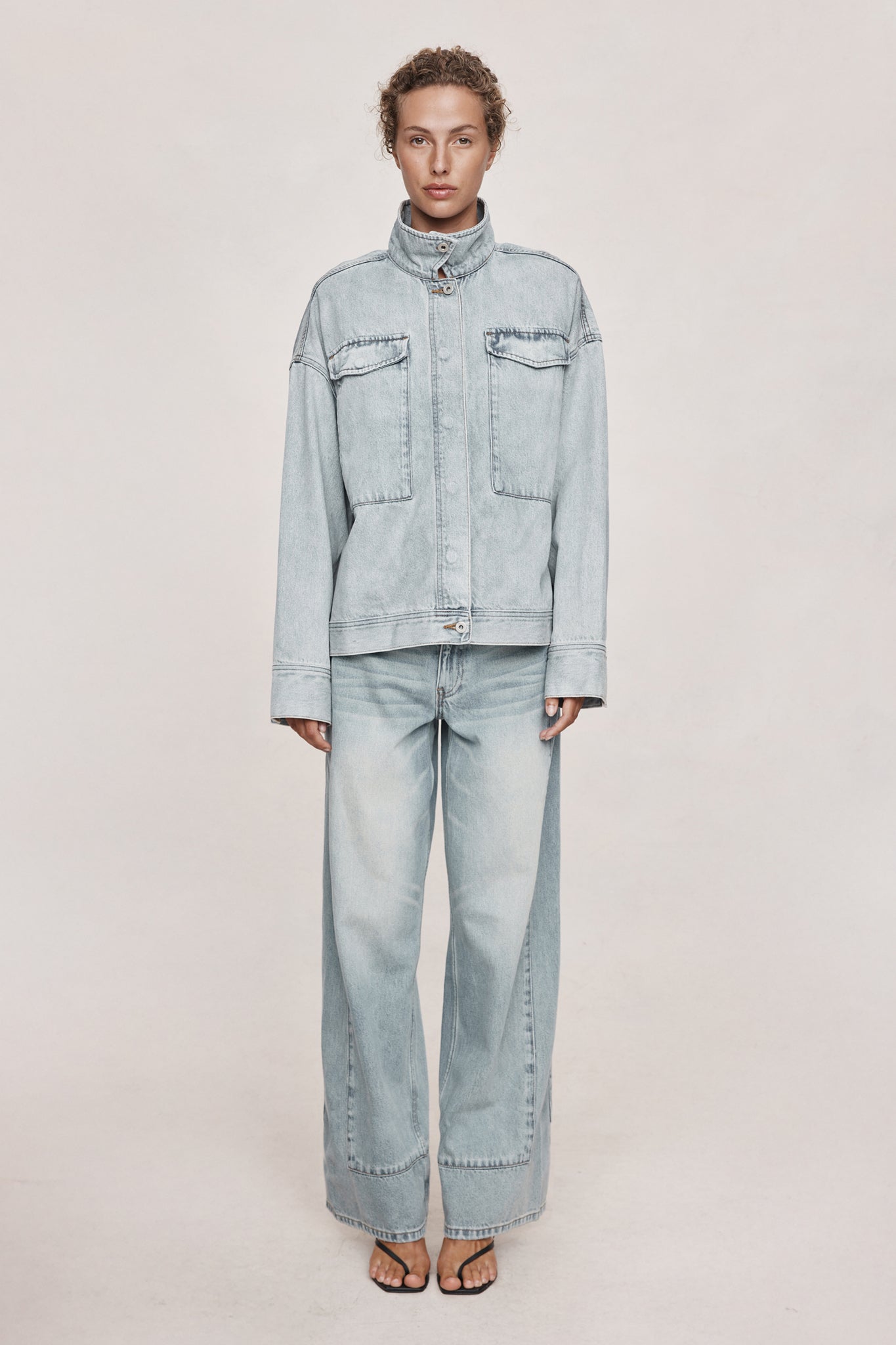 26SS FARRIN JACKET - FADED BLUE