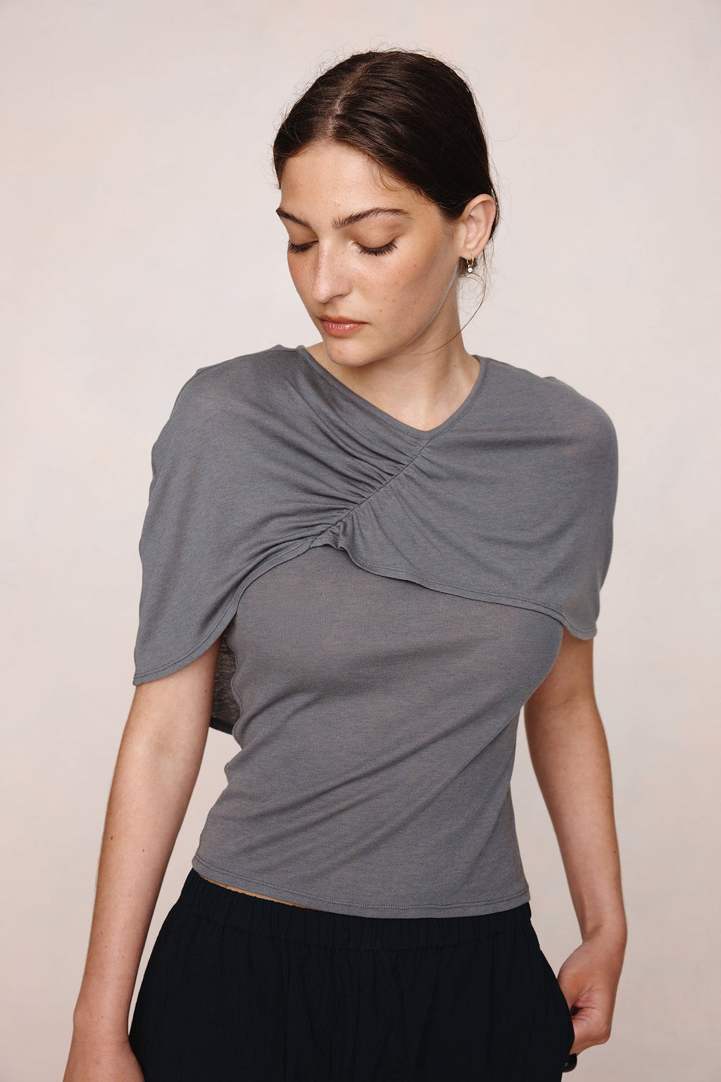 26SS FERRAGO TOP - CHARCOAL