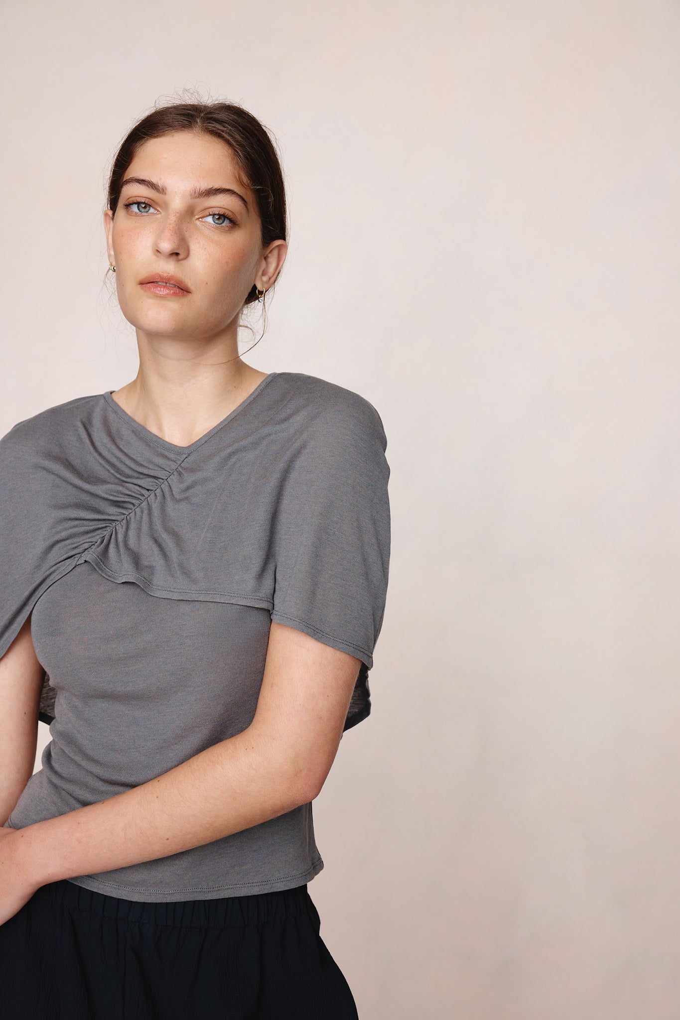 26SS FERRAGO TOP - CHARCOAL
