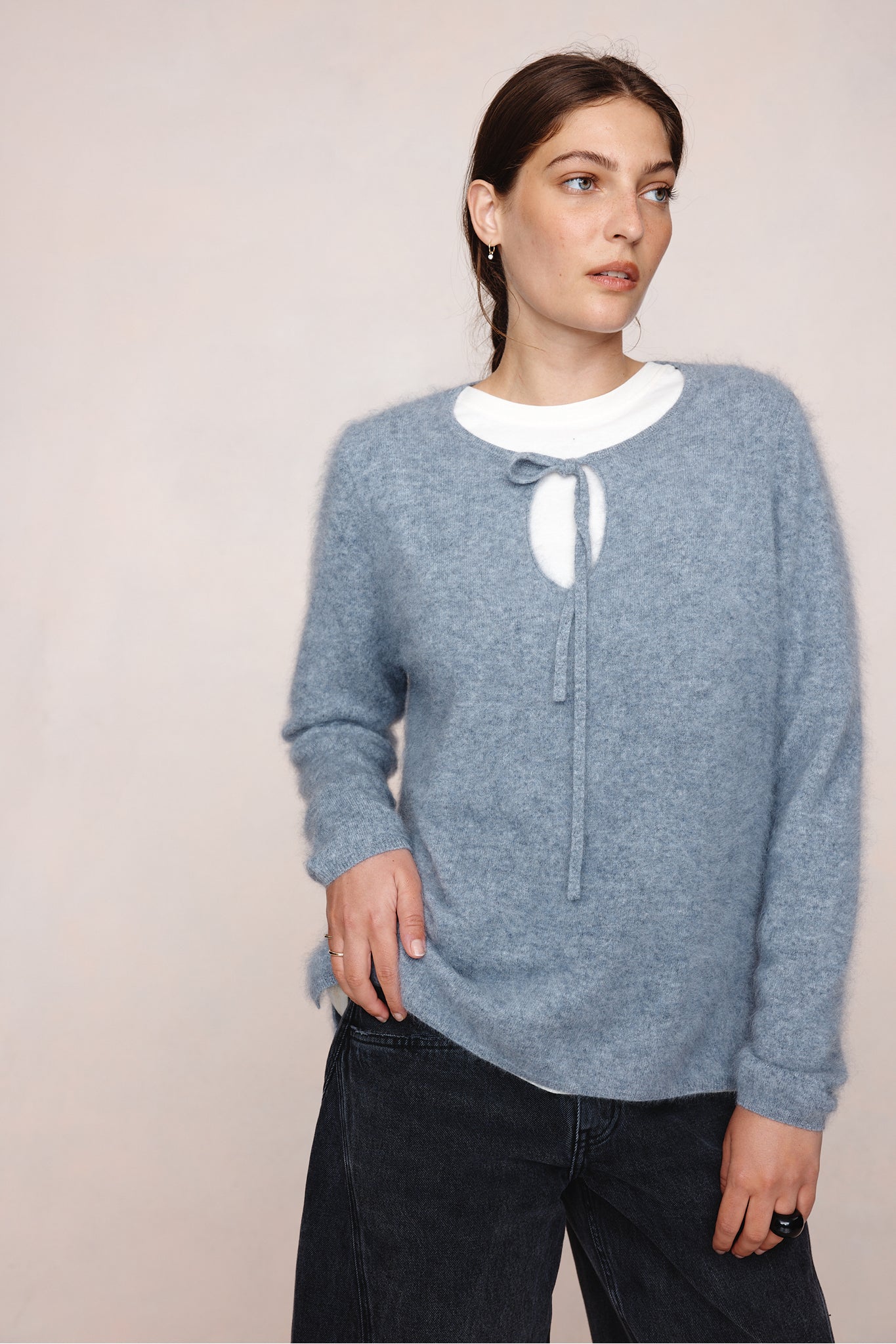 26SS GABRIELLE JUMPER - FEATHER