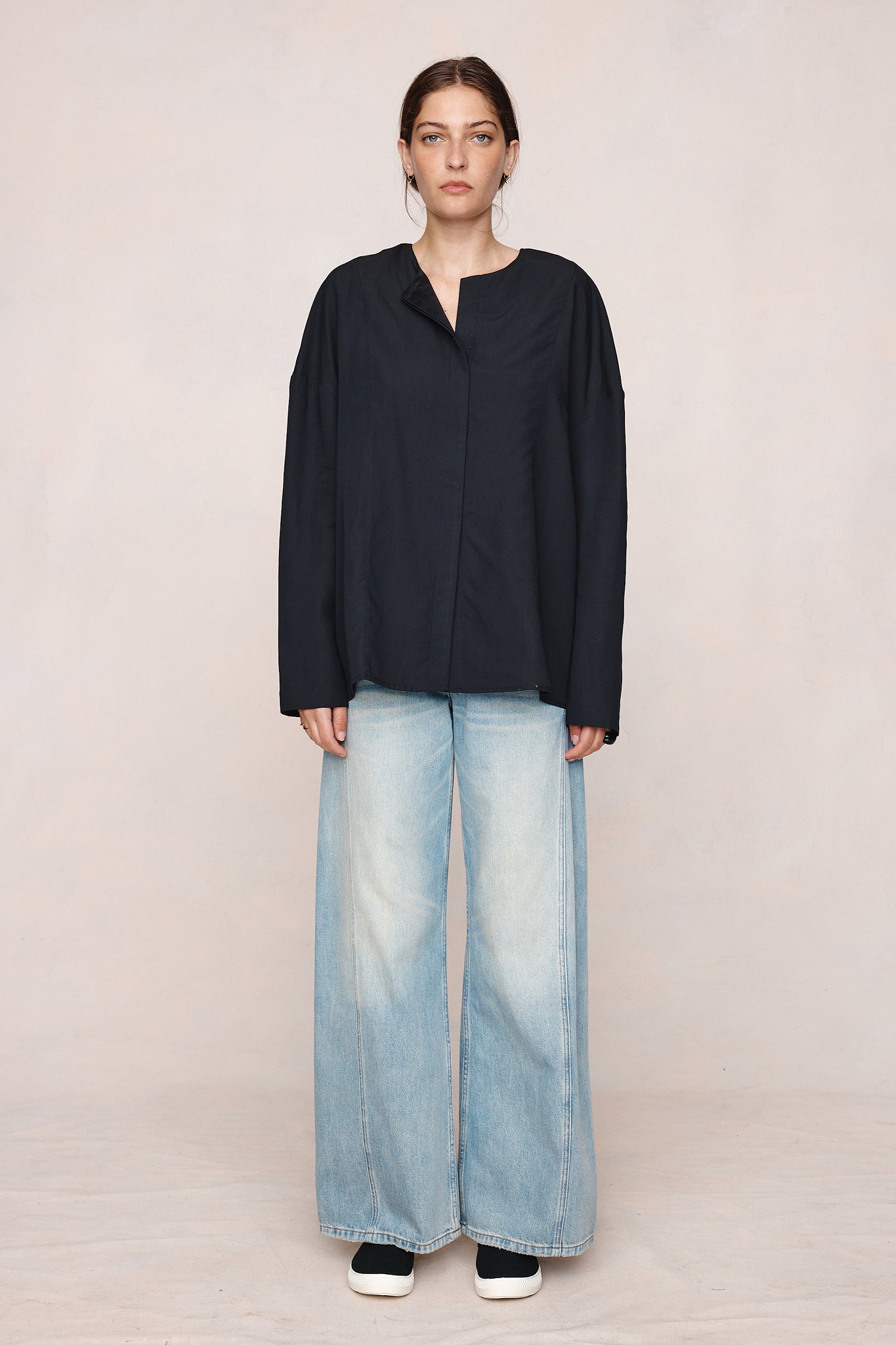 26SS IRVING TOP - BLACK