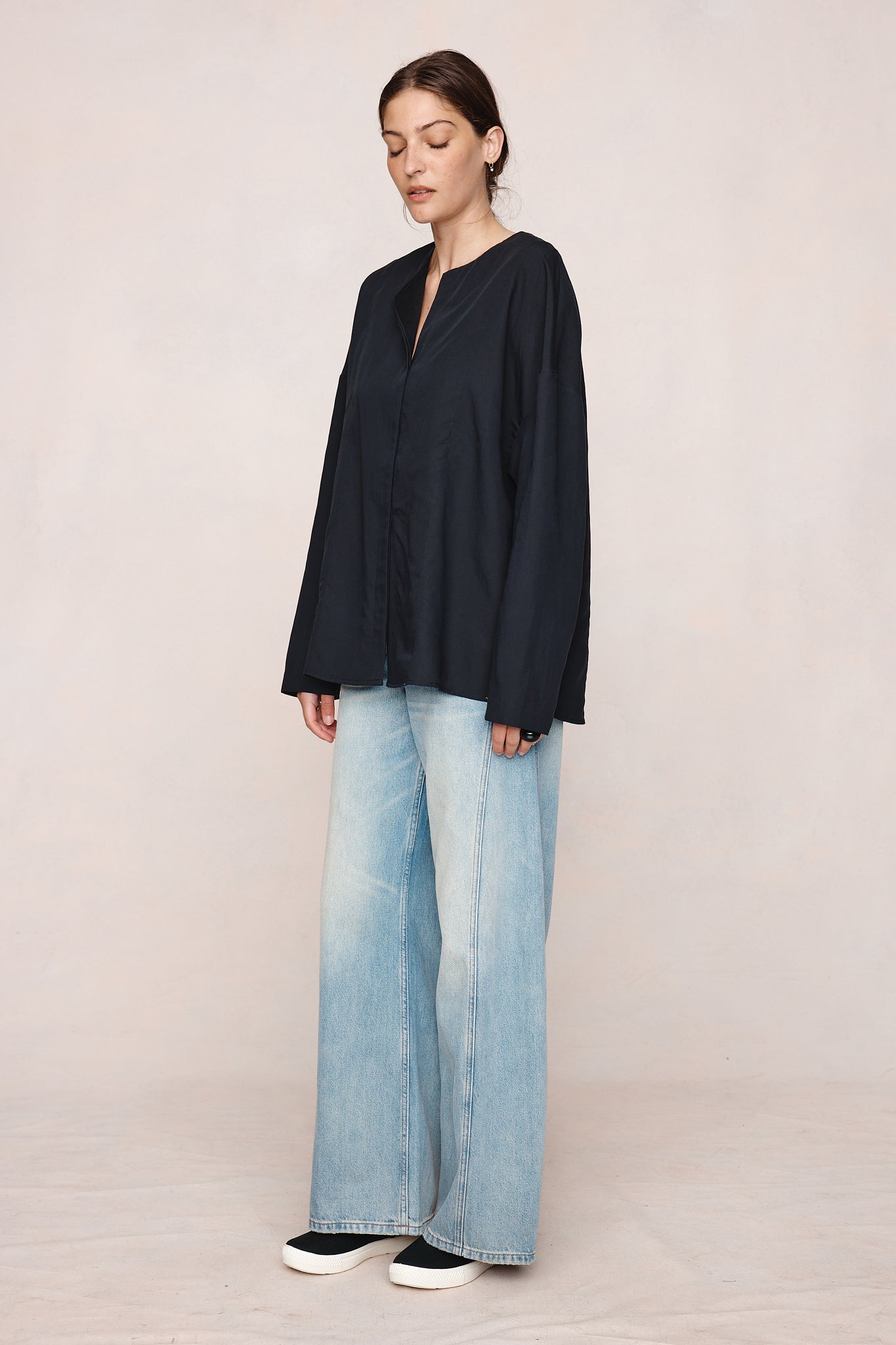 26SS IRVING TOP - BLACK