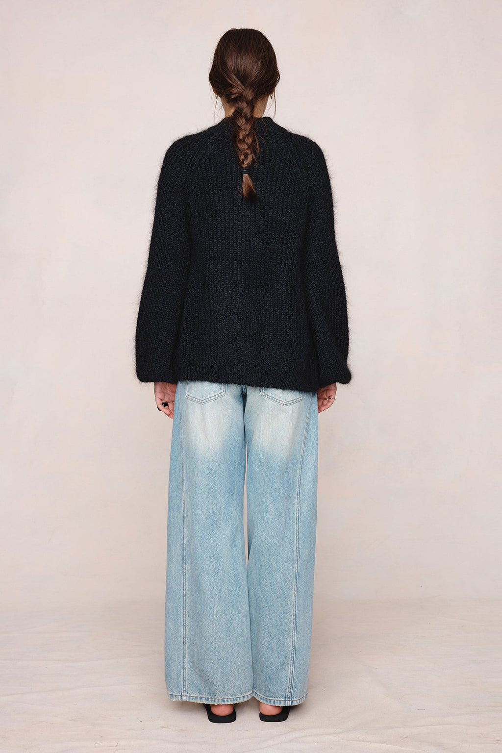 26SS JASPER CARDIGAN - BLACK