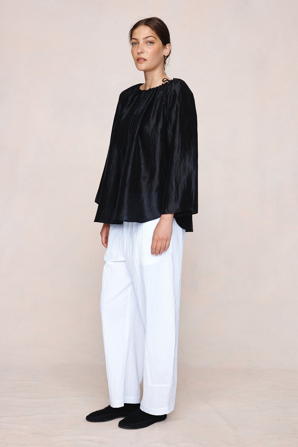26SS KASIA TOP - BLACK