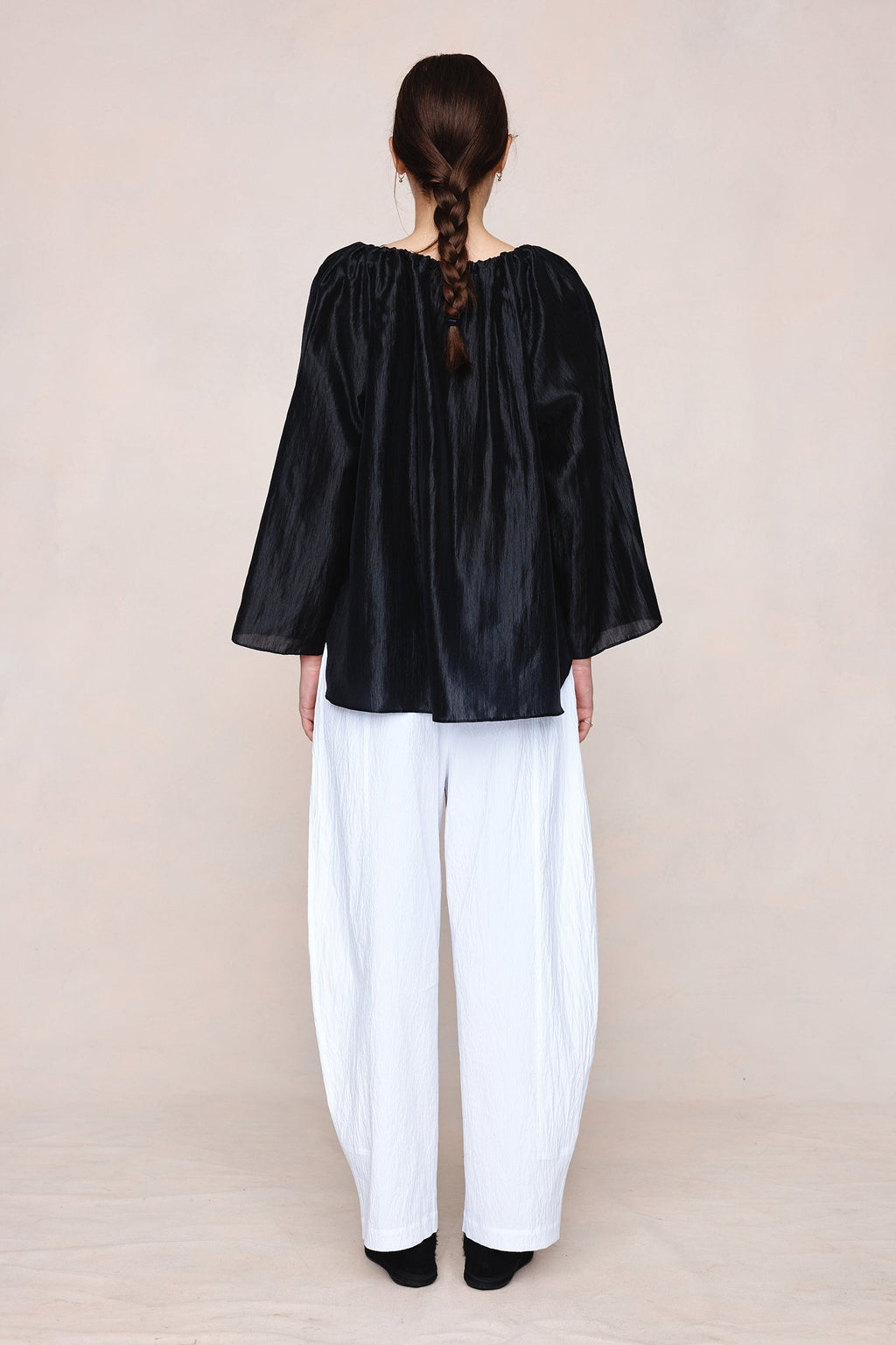 26SS KASIA TOP - BLACK