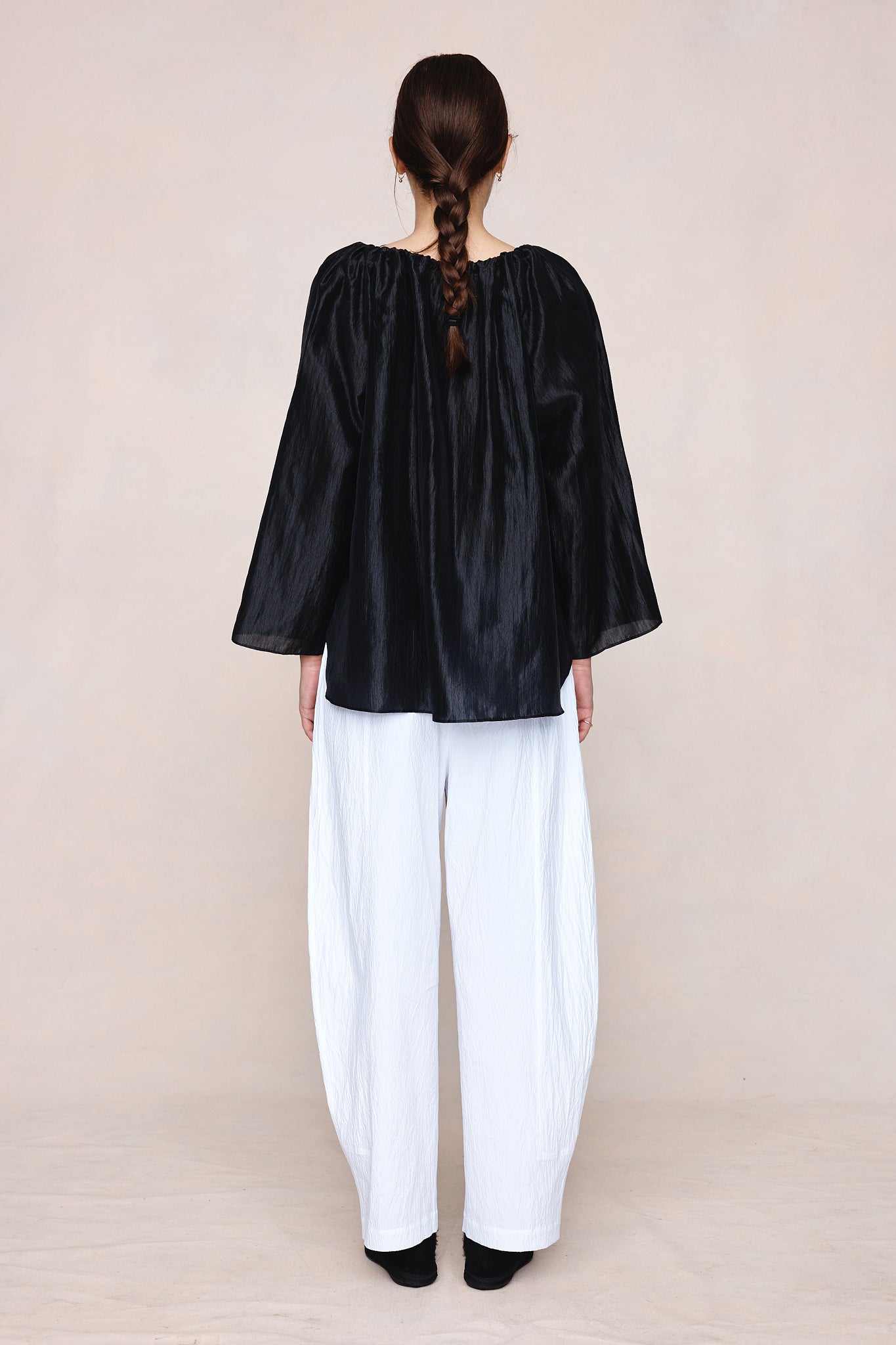 26SS KASIA TOP - BLACK