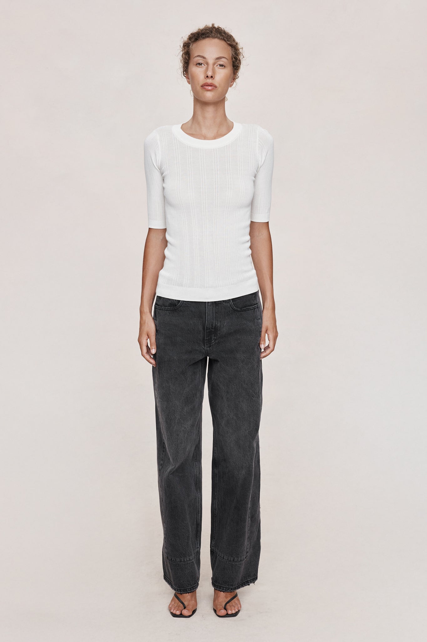 26SS LAYLA TEE - IVORY