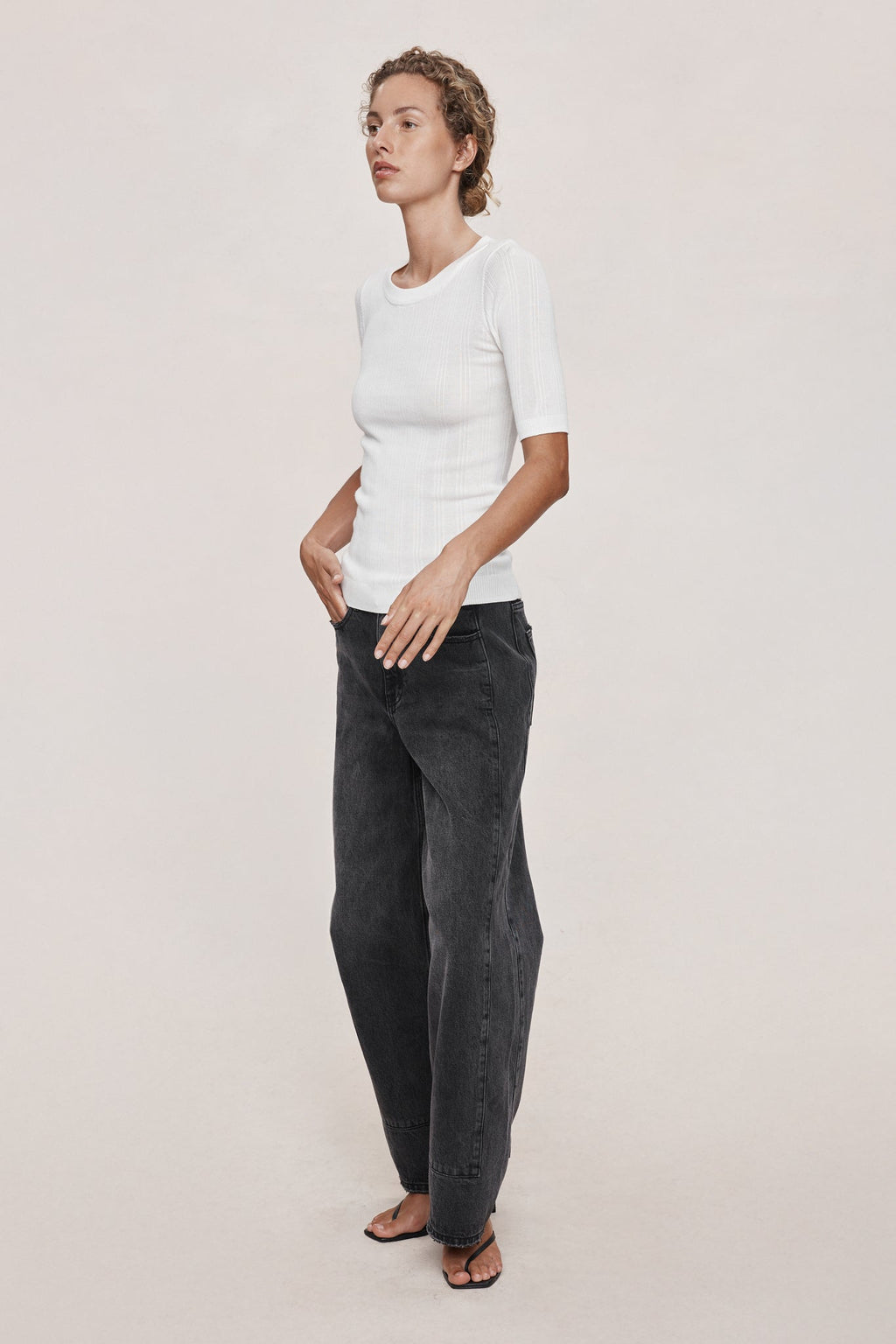26SS LAYLA TEE - IVORY