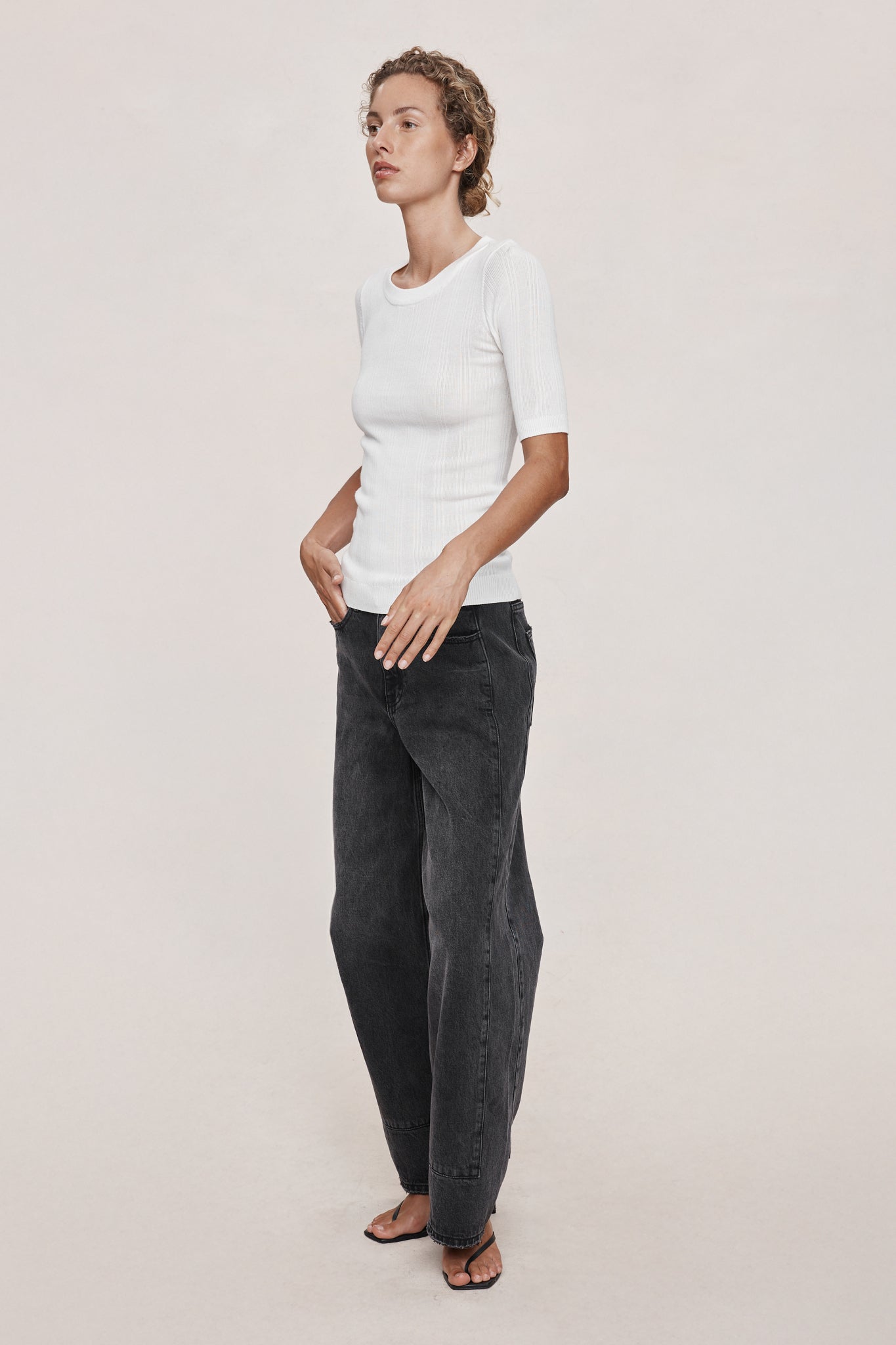 26SS LAYLA TEE - IVORY
