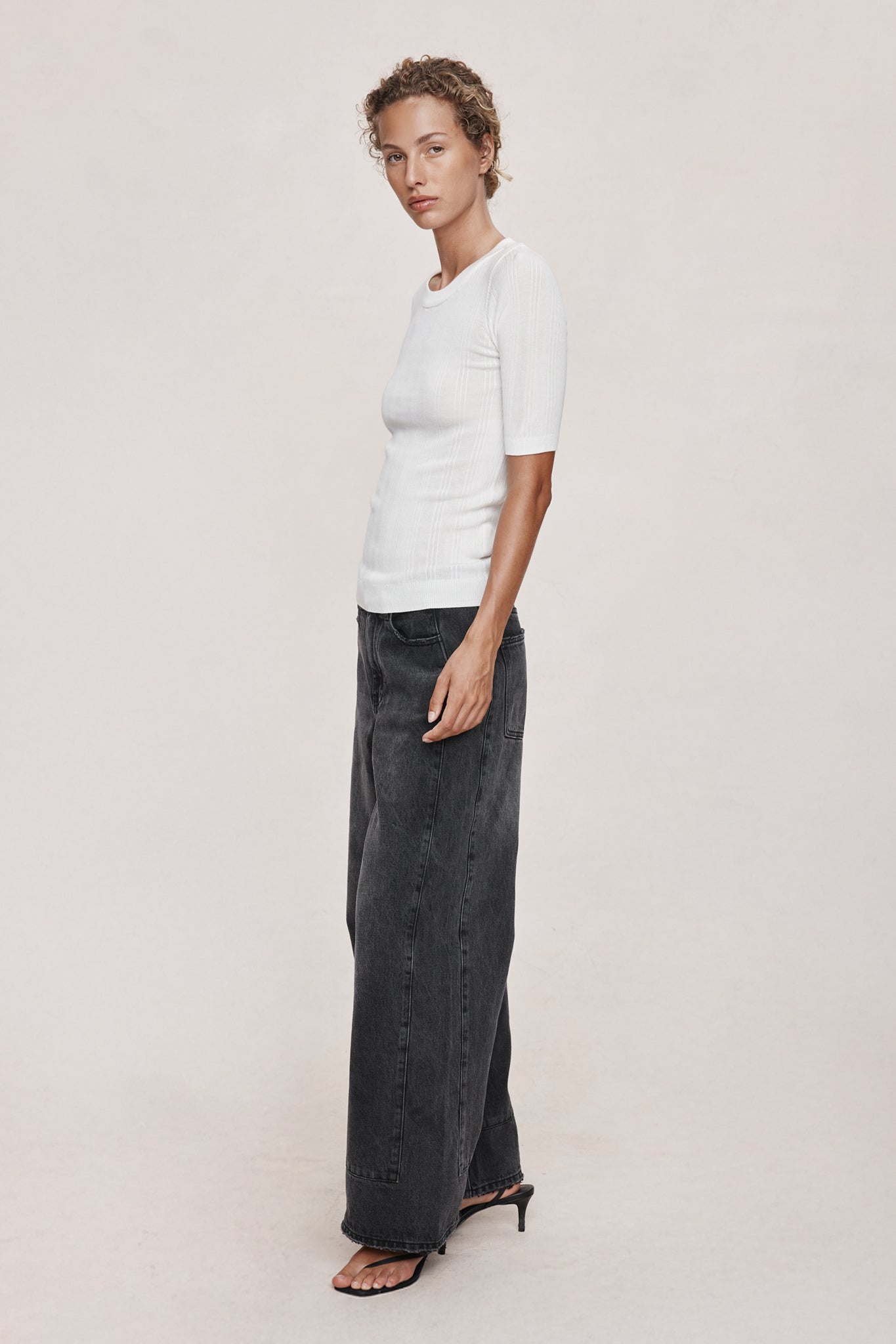 26SS LAYLA TEE - IVORY