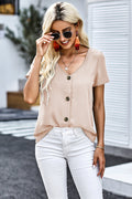 26SS Button Down Casual Blouse