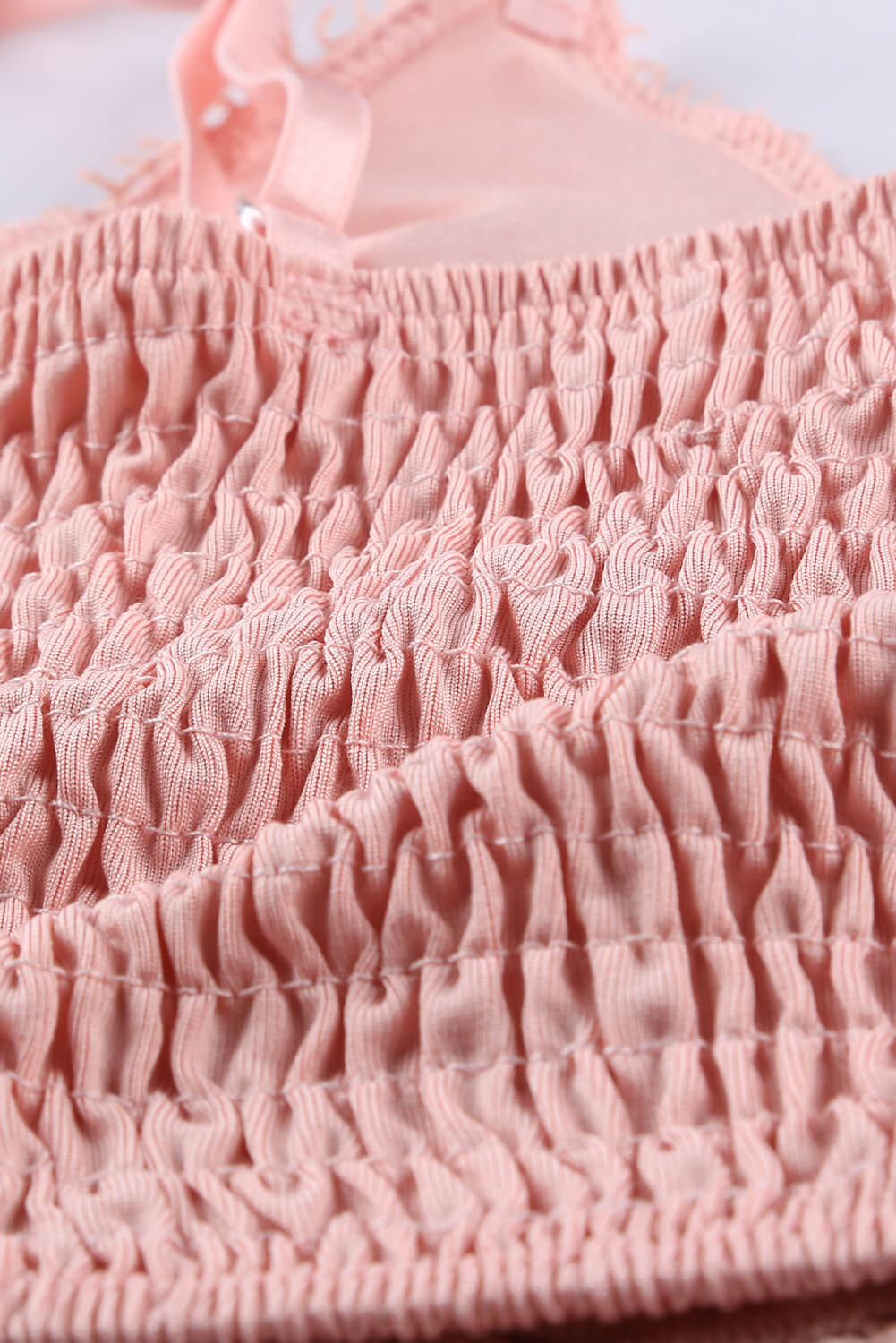26SS Pink lace bralette, pink crop top
