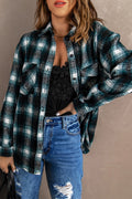 26SS oversized Flannel shirt
