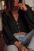 26SS Button Down lace top