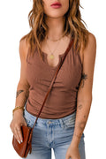 26SS Brown ribbed tank