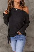 26SS Off Shoulder knit sweater