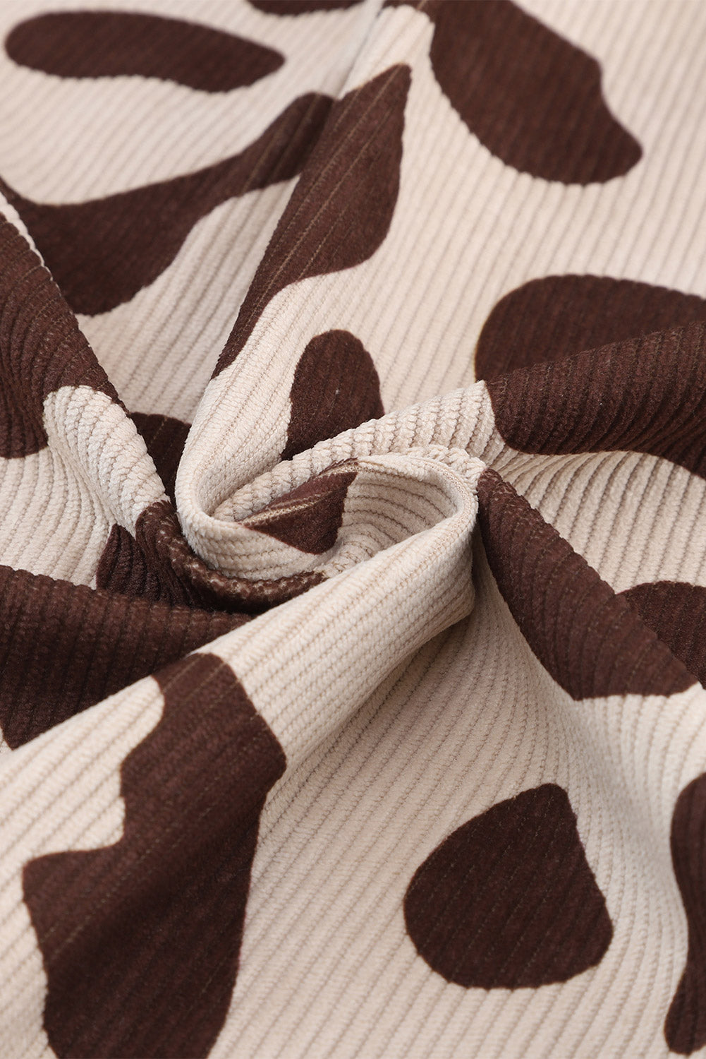 26SS Cow Print light weight oversized jacket